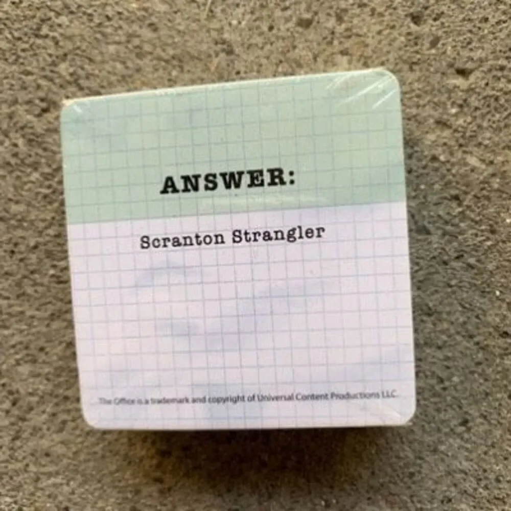 The Office Trivia Game Character Question Card Pack *New*